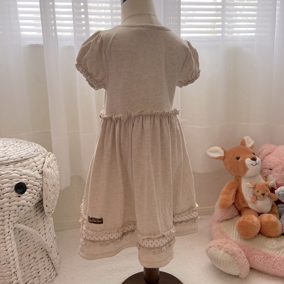 SOLD 🚨 Like New tan Matilda Jane dress size 4T - Picture 2 of 4